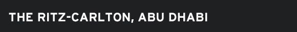 RITZ CARLTON - ABU DUBAI